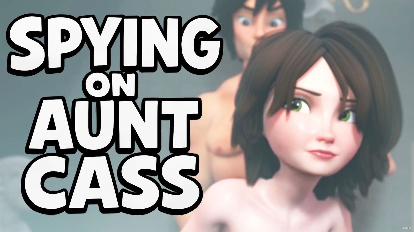 Peeping on your Aunt - hentai porn - Hentai Video