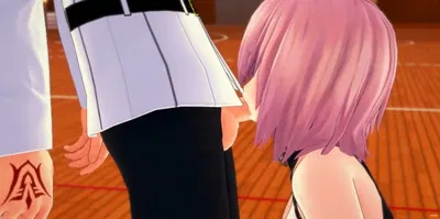 Treino pessoal com Mash! | Mash Kyrielight, Koikatsu hentai - porn hentai - Vídeo Hentai