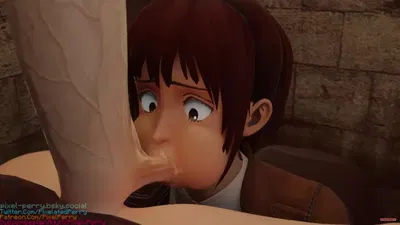 PixelPerry- Attack on Futa - hentai porn - Hentai Video