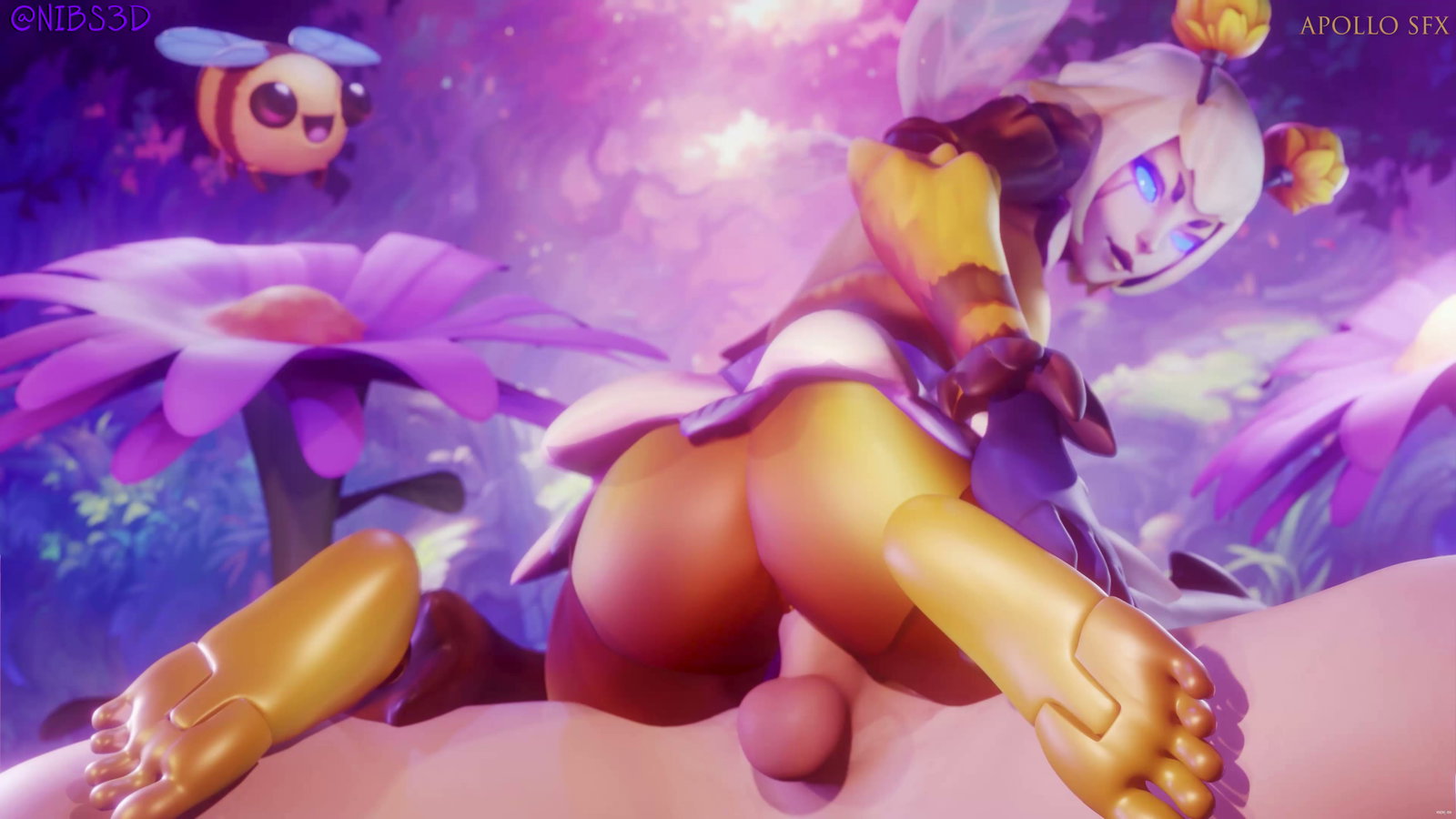 Pollinating Orbeeanna (Nibs3D) Apollo_SFX - hentai porn - Hentai Video