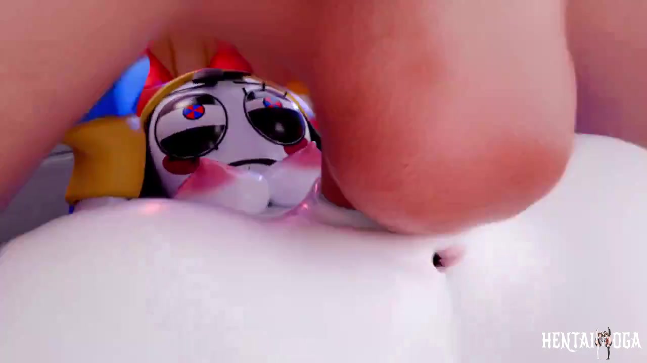 Pomni montando, transando e gozada anal - porn hentai - Vídeo Hentai