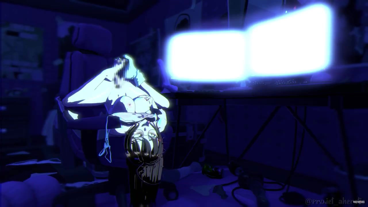 (Project_Aheretic) Goonette Fapping to some Prime Smut - hentai porno - Video Hentai