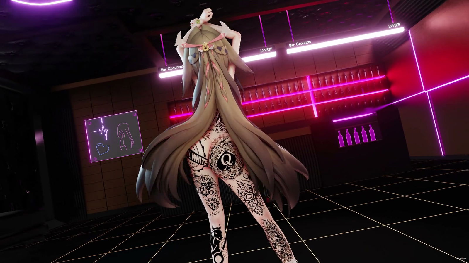 【qosけいこくひょうしき】葉瞬光 – 危険な腰振 - هنتاي بورن - فيديو هنتاي