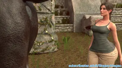 ngôi mộ yên tĩnh của Tomb Raider Dick - hentai porn - Hentai Video