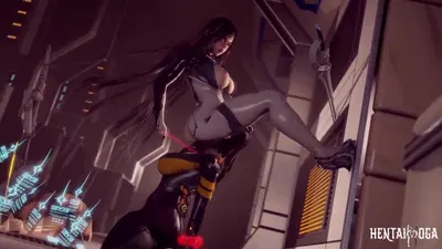 Raven cọ xát vào mặt Tachy - hentai porno - Video Hentai
