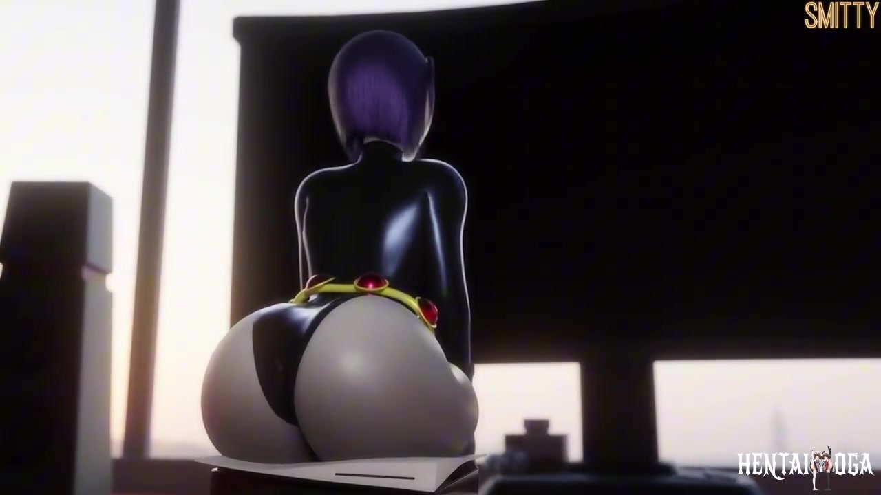 Raven đã thua Beastboy trong một trận đấu - hentai porno - Video Hentai