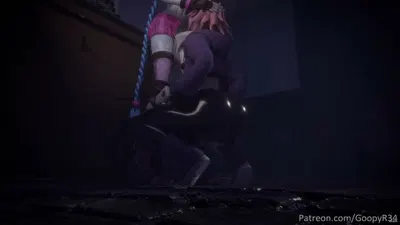(Релиз) Jinx x Astolfo: Весёлые приключения в переулке - hentai porn - Hentai Video