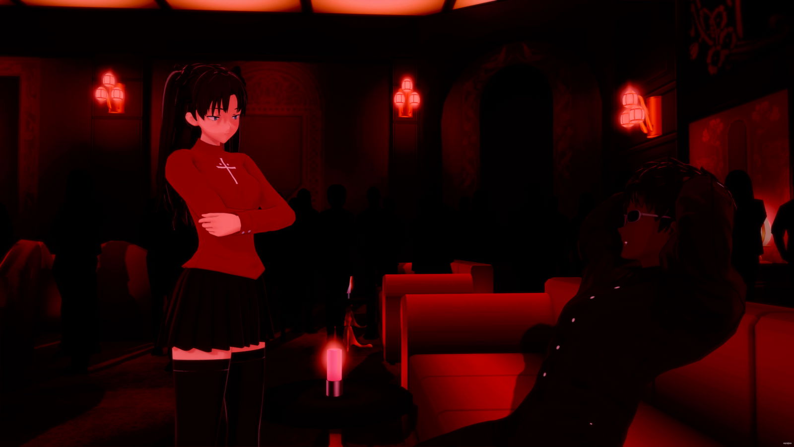 Avance 3 del novio de la BBC de Rin Tohsaka (especial de San Valentín) (saberfucks) - hentai porno - Video Hentai