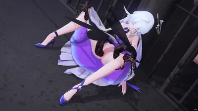 Robin (Chim họa mi) &amp; côn trùng - MMD - hentai porno - Video Hentai
