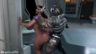 robô foda symmetra - porn hentai - Vídeo Hentai