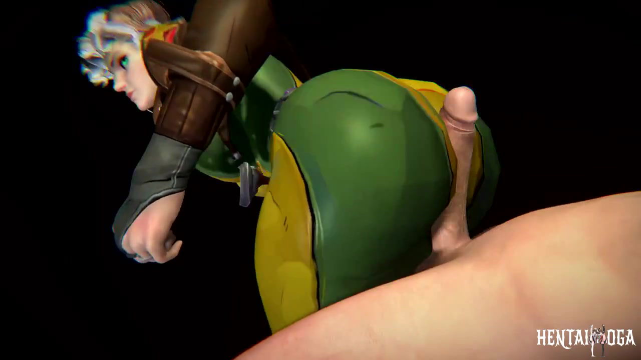 Rogue giving an intense buttjob - hentai porn - Hentai Video