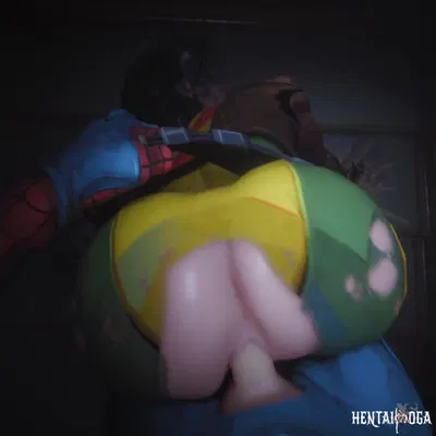 روغ يتلقى ضربات خلفية من بيتر - hentai porn - Hentai Video
