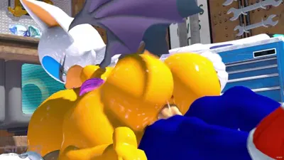 rouge-riding-sonic (звуковая версия)_Silvertilver - hentai porn - Hentai Video
