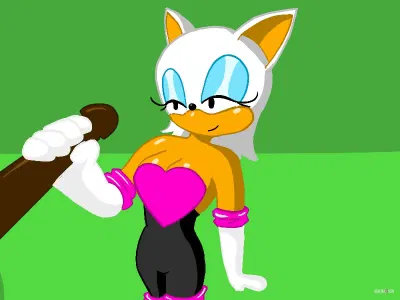 "روج" الخفاش - الاستمناء باليد من إعداد gerbillo_aea - hentai porno - Video Hentai