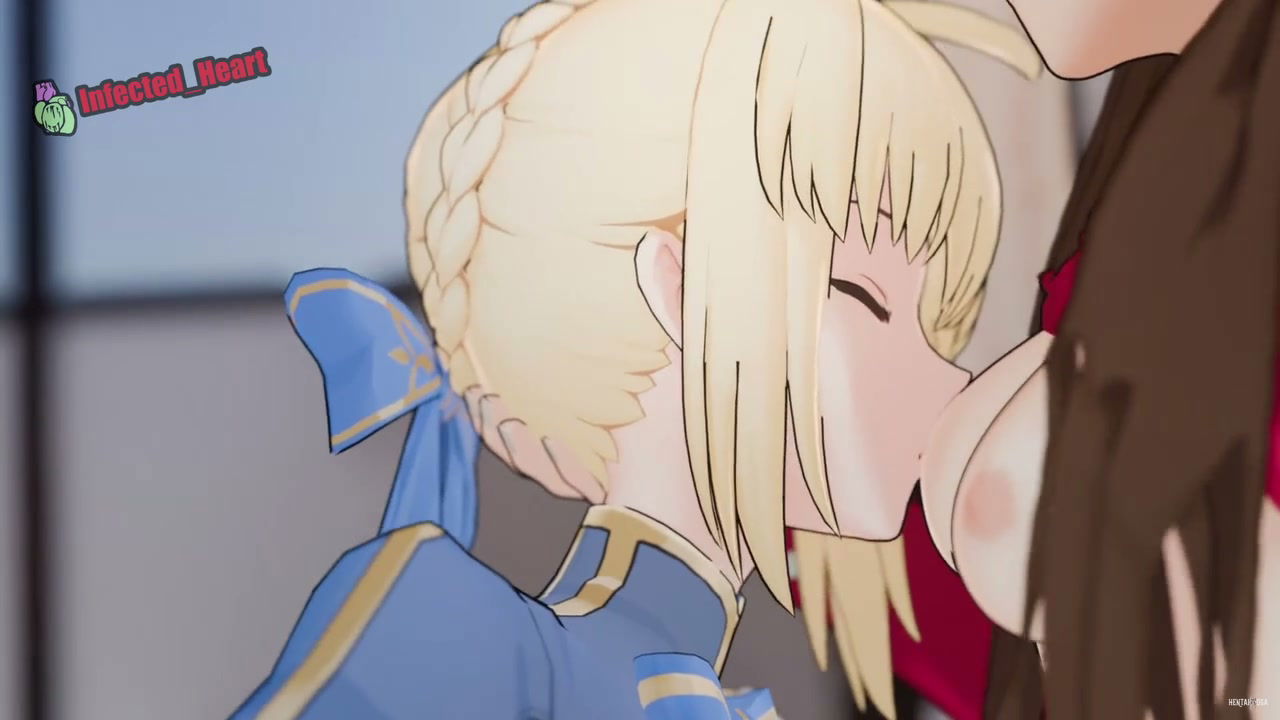 Saber Worships Rin (Infected_Heart) - hentai porn - Hentai Video