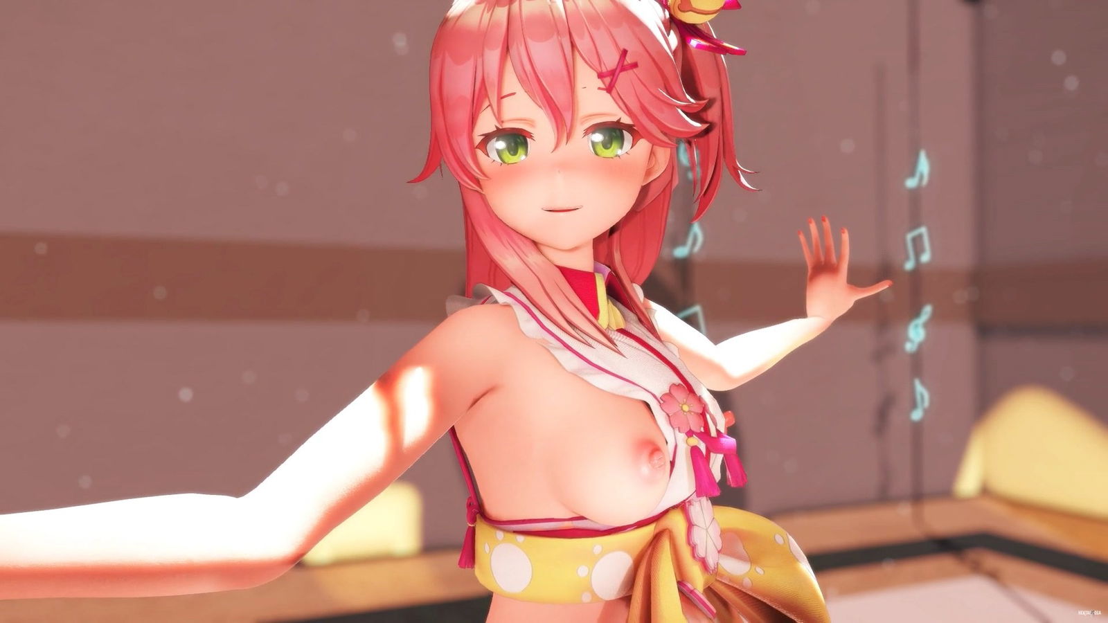 Sakura Miko Stripdance - Buồn bã - hentai porno - Video Hentai