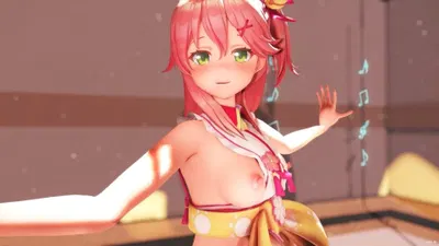 Sakura Miko Stripdance - Melancólico - hentai porno - Video Hentai