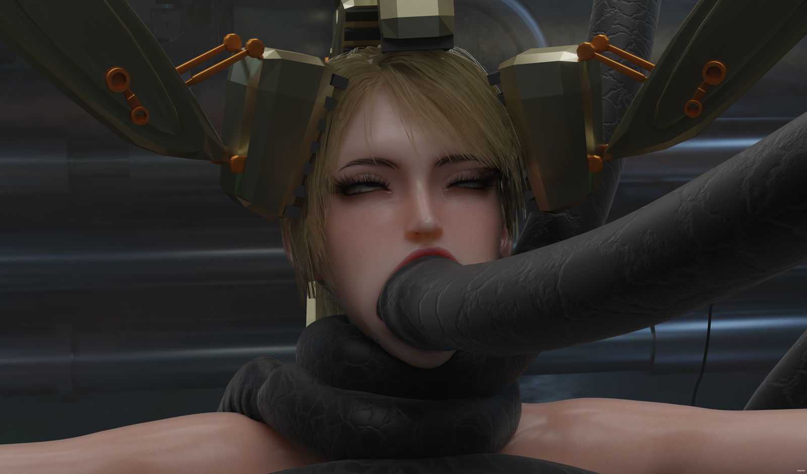 Samus Aran Used by Machines - hentai porn - Hentai Video