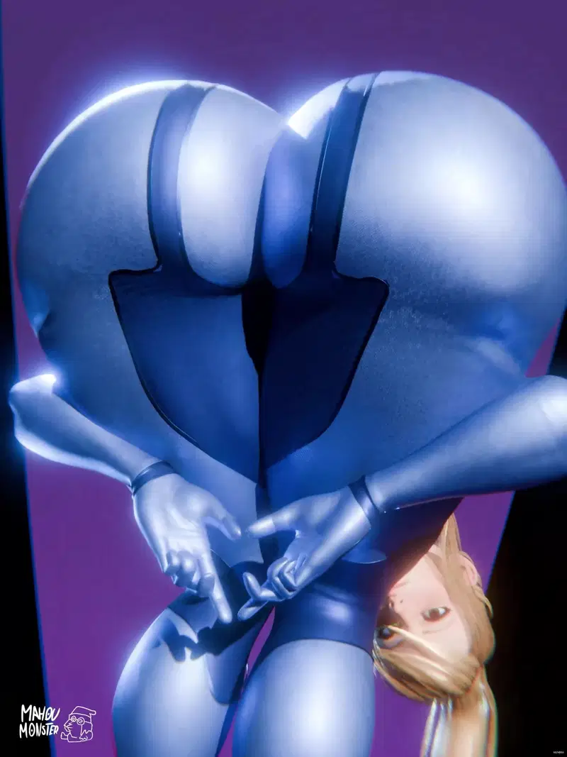 Samus Heart Pose | Mahou Monster