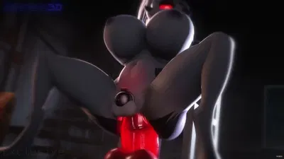 (Scarlena3D) احذروا من تلك القضبان الاصطناعية الشيطانية - هنتاي بورن - فيديو هنتاي