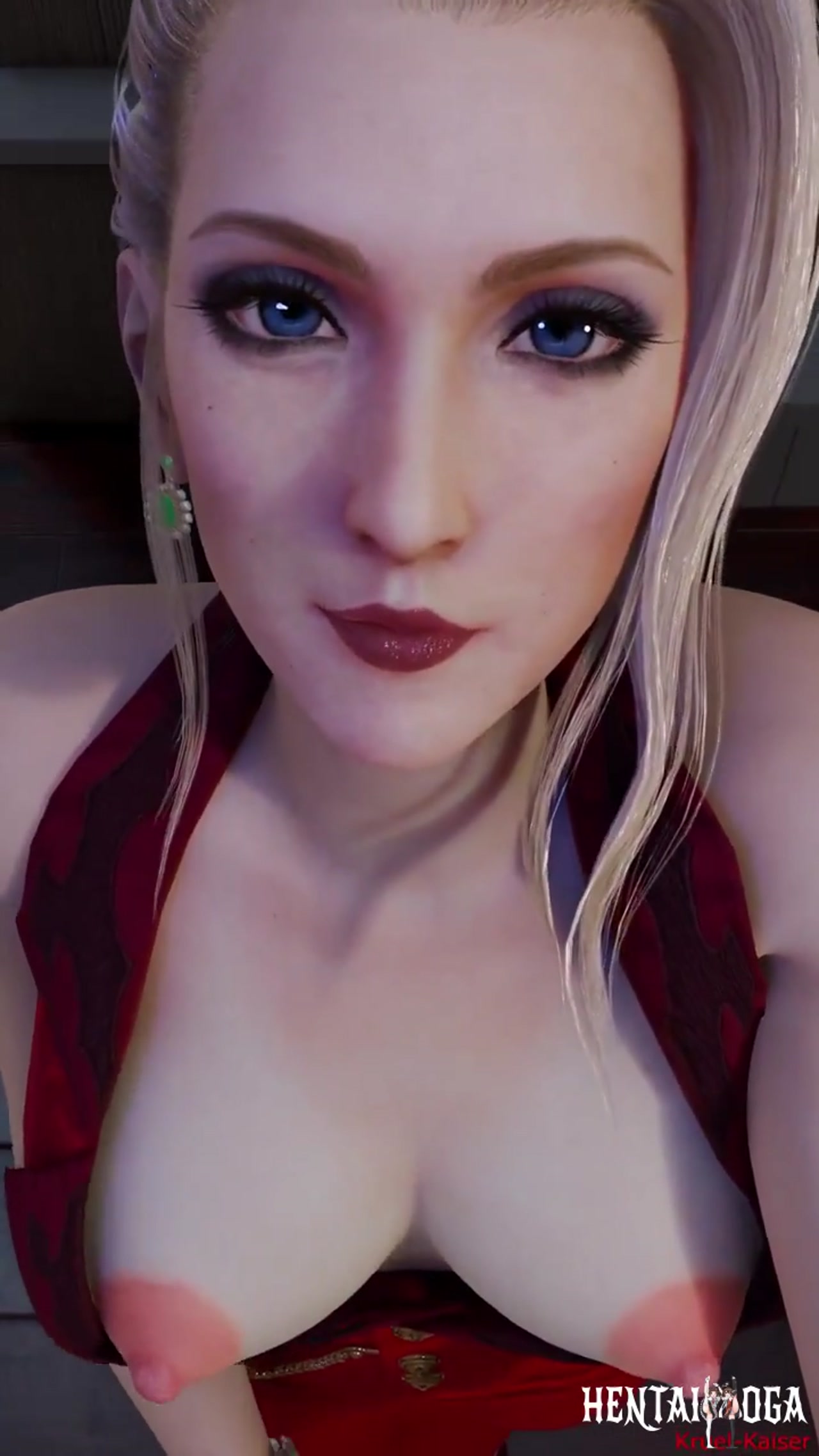 Scarlet de pie haciéndole una paja en primera persona - hentai porno - Video Hentai