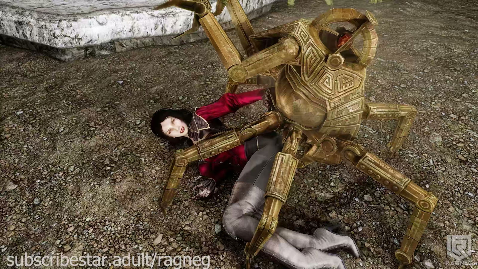 Serana & Clanker Trailer - hentai porn - Hentai Video