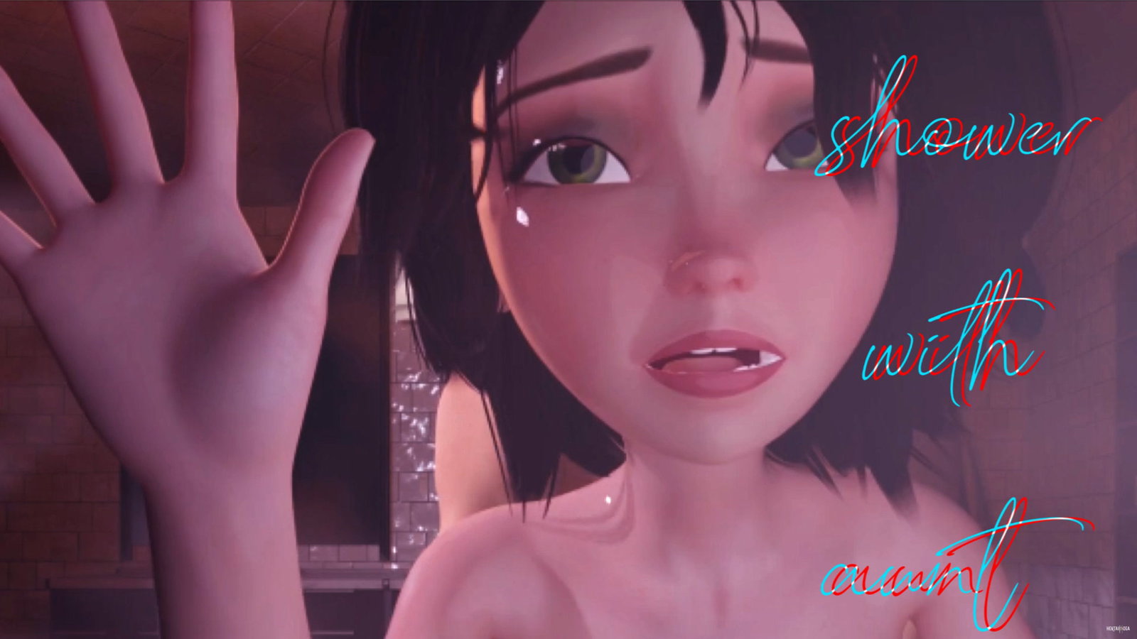 SHOWERING WITH AUNT - hentai porn - Hentai Video