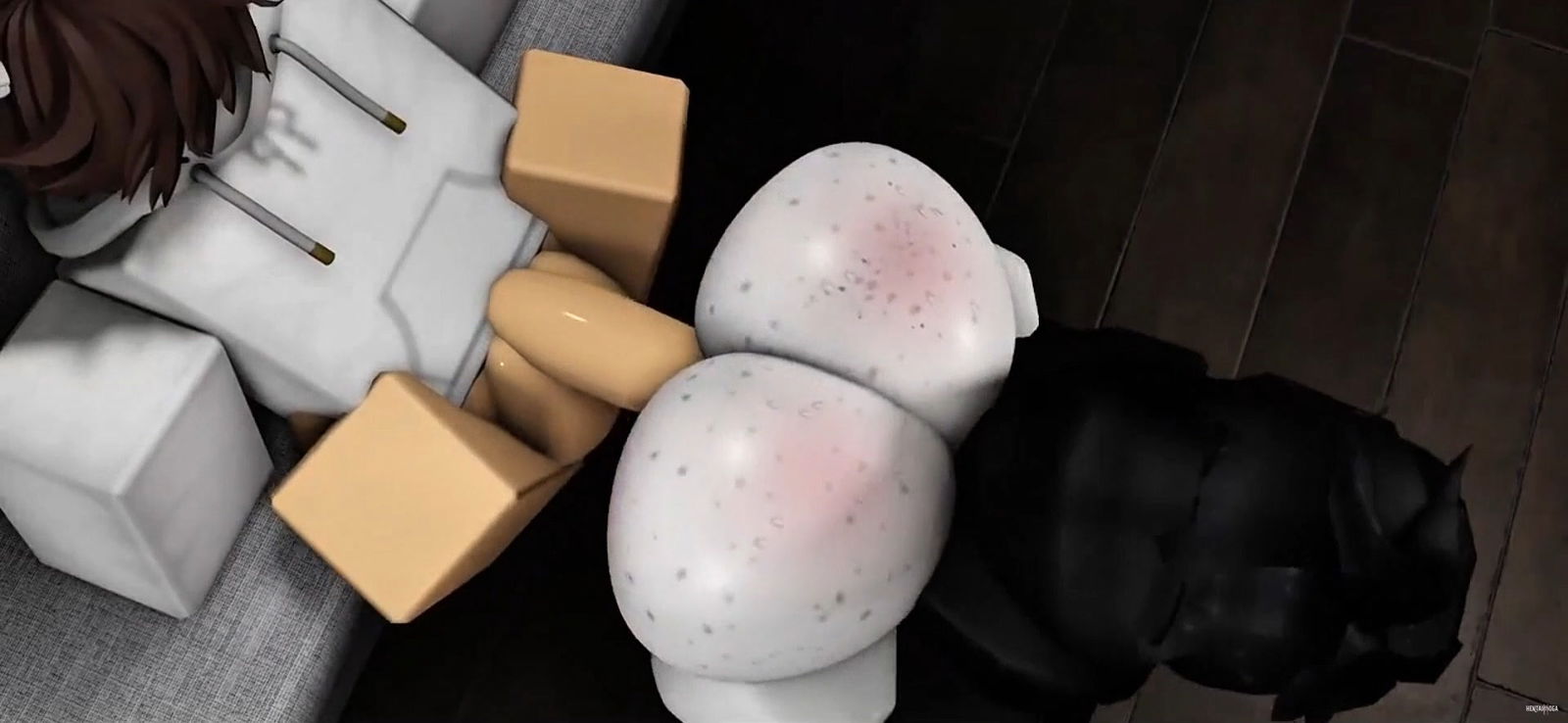 Sofa Asspoundin' - hentai porn - Hentai Video