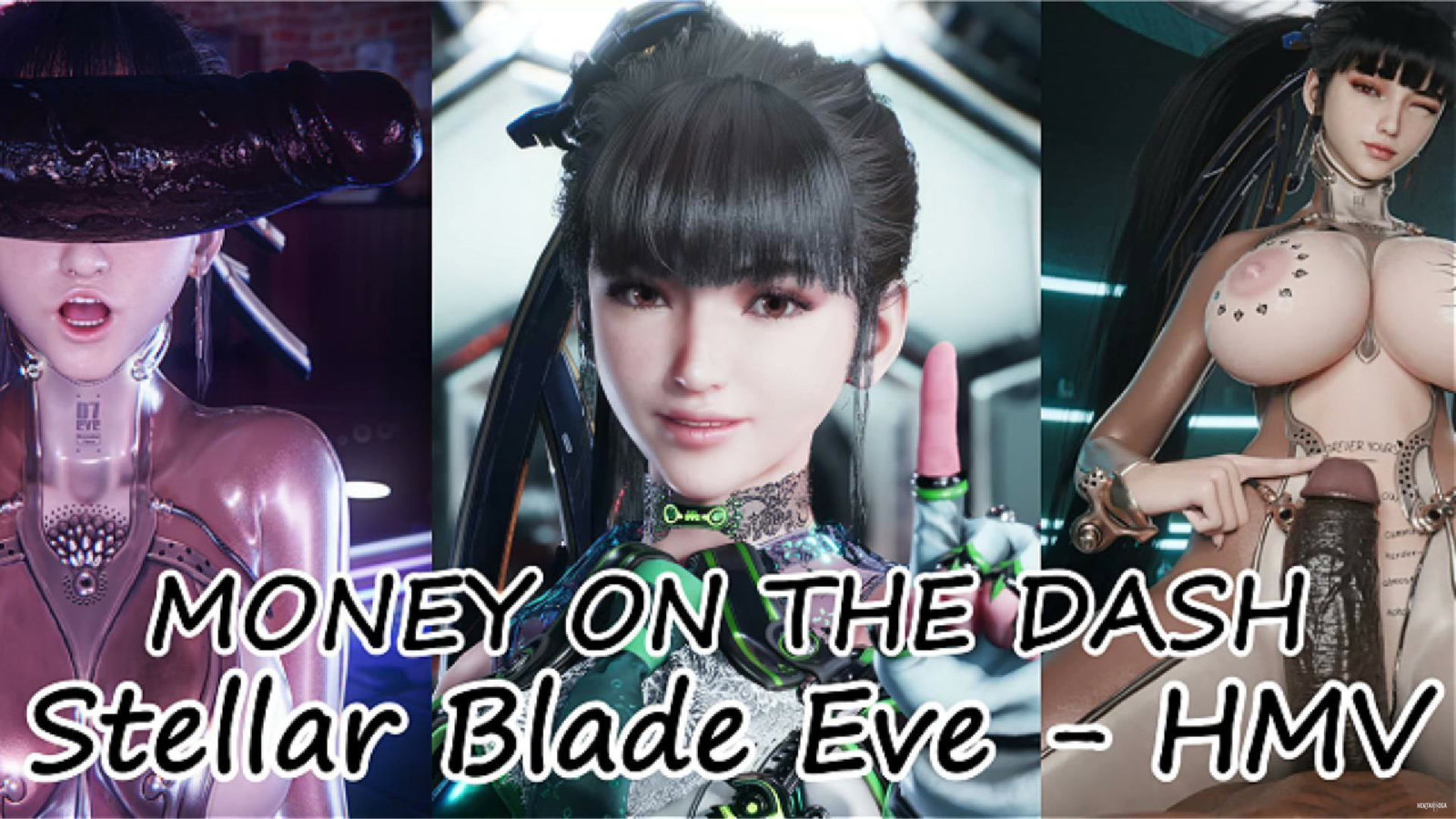 Stellar Blade Eve — Money On The Dash (HMV) - хентай порно - Хентай Видео