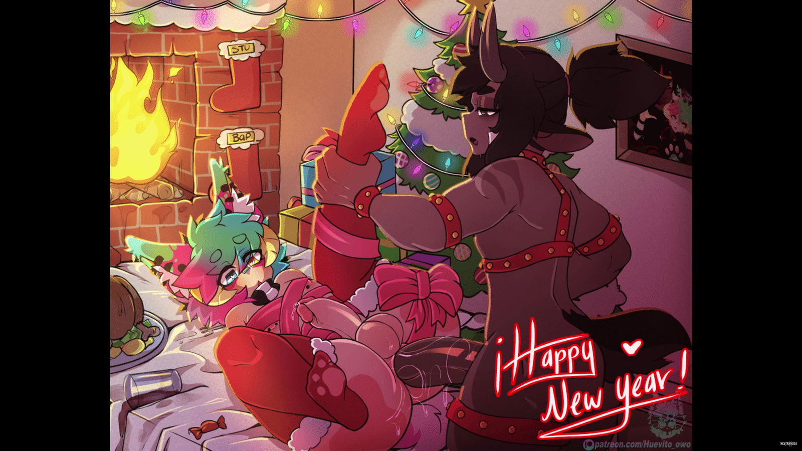 (StuhArt) Bapho &amp; Stuart - Những kỳ nghỉ nồng ch&aacute;y - hentai porno - Video Hentai