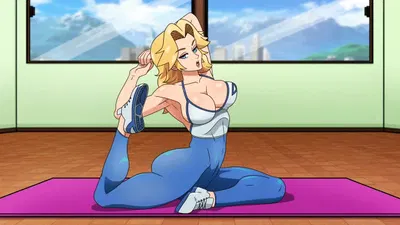 sues yoga practice animation - hentai porn - Hentai Video