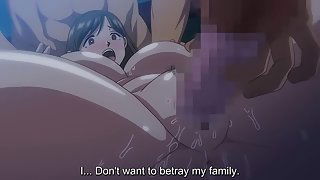 Summer Wife 1 - Two studs with 6-packs blackmail and gangbang chubby busty NTR wife - hentai porn - Hentai Video