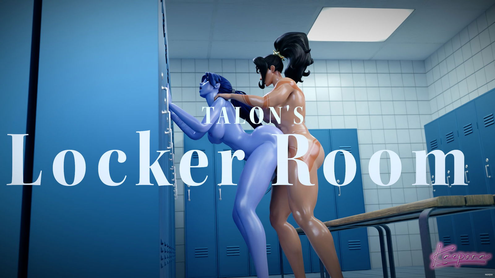 Talon's Locker Room (Widowmaker x Vendetta OverwatchFutanari animation) - hentai porn - Hentai Video