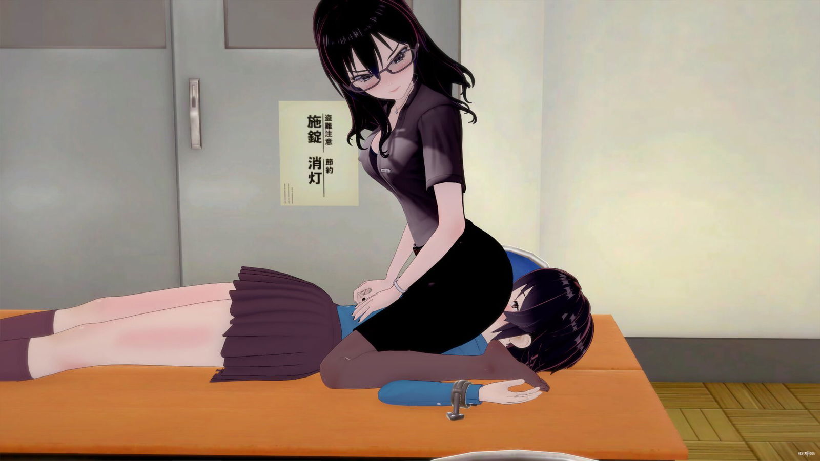 La profesora Mei Xiu montando la cara (Recuerdos de lesbianas dominantes) - هنتاي بورن - فيديو هنتاي