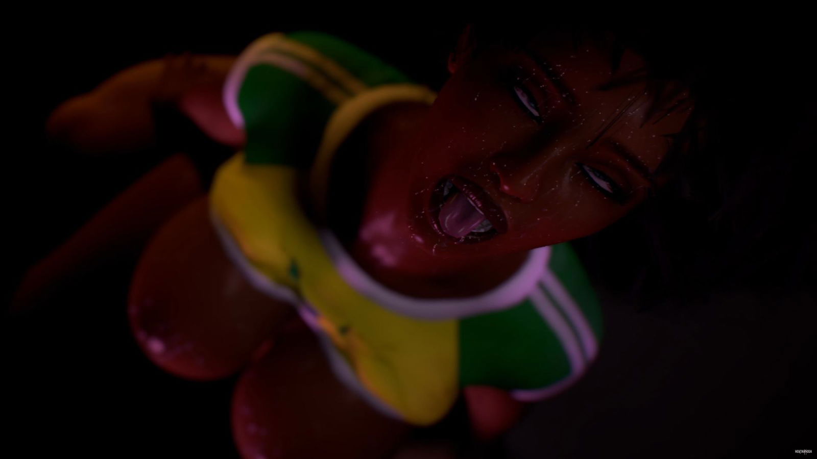 Nữ hoàng Trắng ủng hộ Brazil. TinajaHMV - hentai porno - Video Hentai