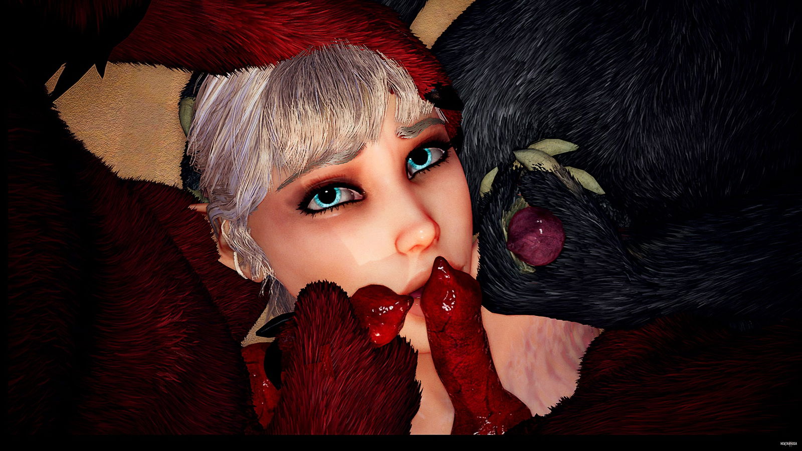 Người elf ngực nở bị bắt giữ đã bị áp đảo và thỏa mãn mọi lỗ của cô ấy không ngừng nghỉ. - hentai porno - Video Hentai