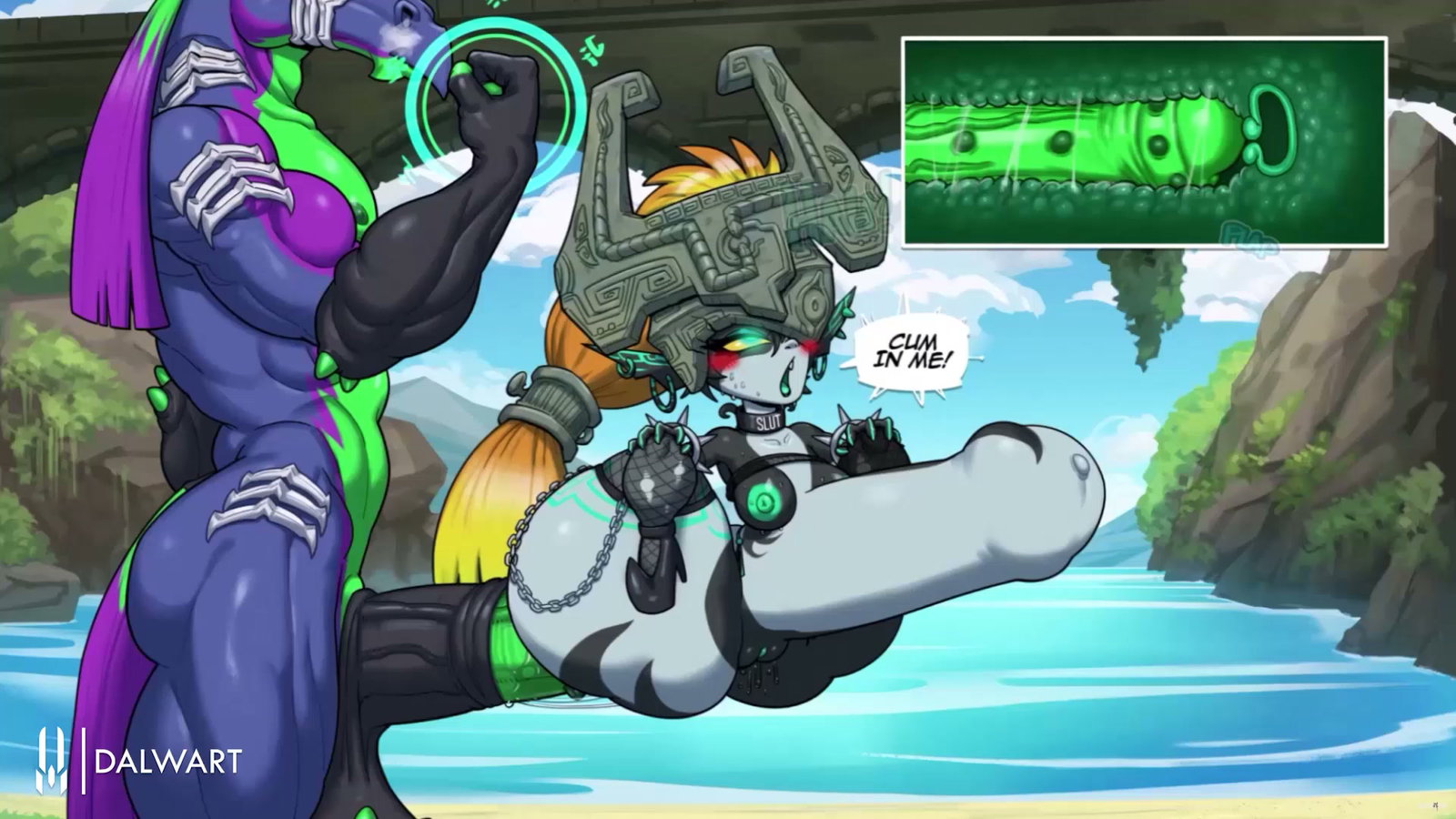 The Many Worlds of Nasty - Imp Midna - hentai porn - Hentai Video