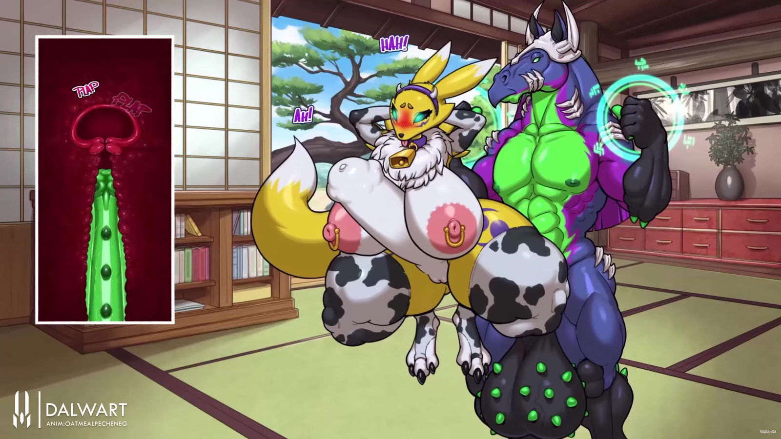 The Many Worlds of Nasty - Renamon - hentai porn - Hentai Video