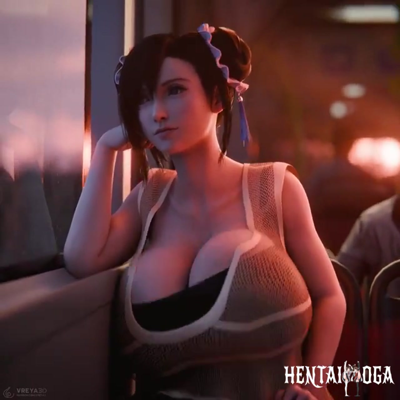 Tifa pasando por un mal trago - hentai porno - Video Hentai