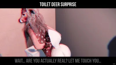 Toilet deer surprise - hentai porn - Hentai Video