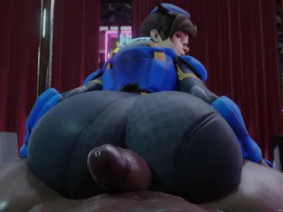 Tracer's Giving a assjob - hentai porn - Hentai Video