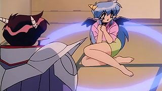 Trouble Evocation 2 - Cute hentai succubus is the slave of a human master - hentai porn - Hentai Video
