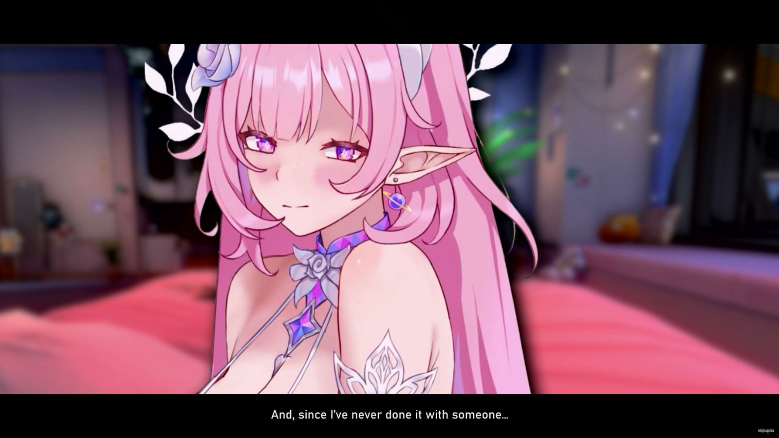 (Especial de San Valentín, sin IA, animado, con voces, sin voz masculina, avance) Cyrene: Final Reu - hentai porno - Video Hentai