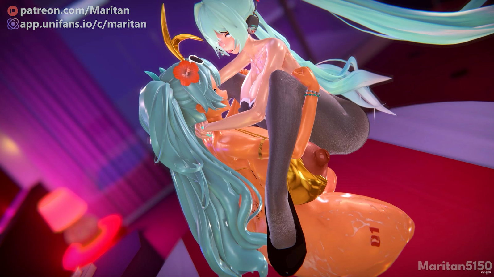 (Vocaloid) ميكو البرازيلية ❤ هاتسون ميكو - مضاجعة عنيفة - هنتاي بورن - فيديو هنتاي