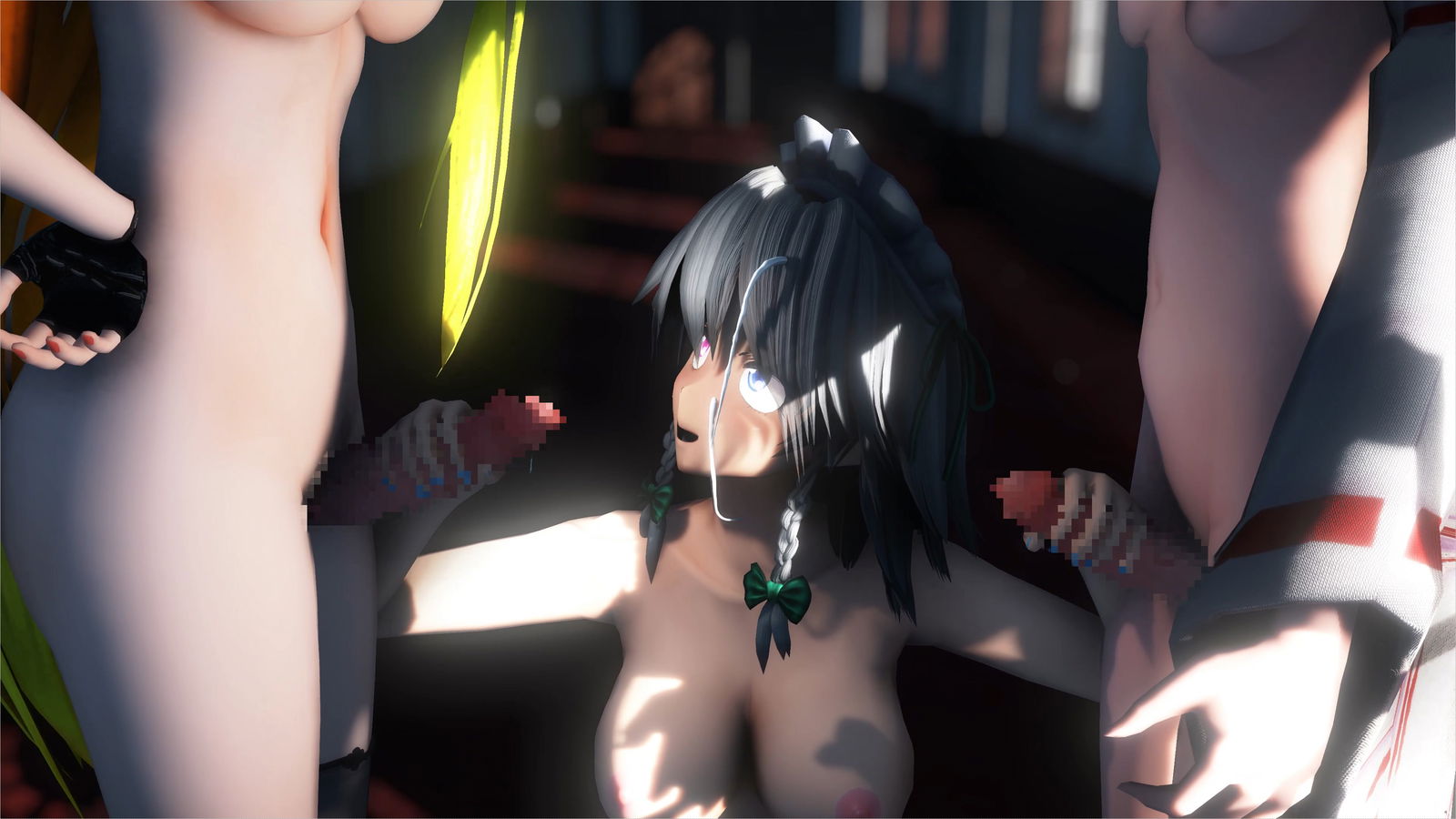 (Voiced, Time Stop) One Koishi and Sakuya's Funny Day Season2 part5 - hentai porn - Hentai Video