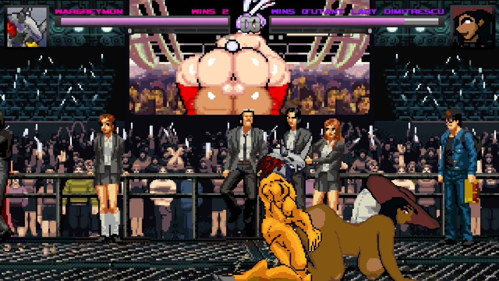 ¡Wargreymon, que le den por culo a Lady.D! - hentai porno - Video Hentai