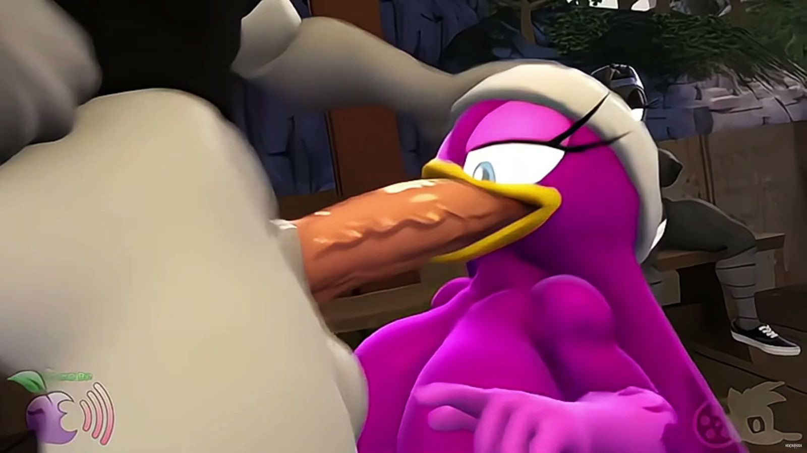 Wave Blowjob's Adam Bird fatigue in the park - hentai porn - Hentai Video