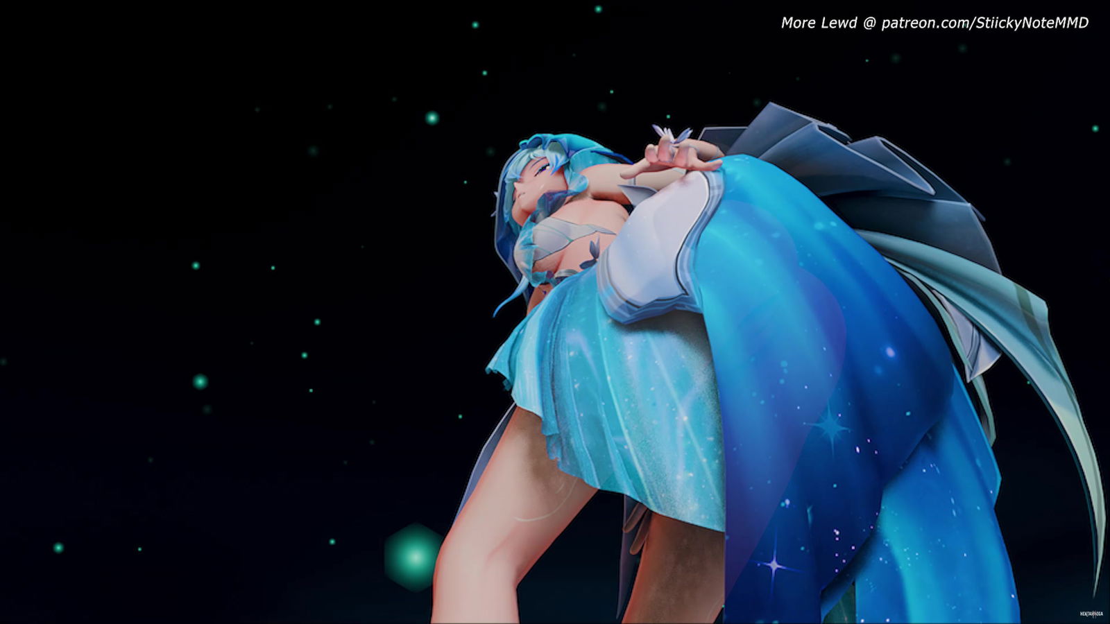 Wuwa │ Shorekeeper  ❤ Anitta - Paradinha 【MMD】 - hentai porno - Video Hentai