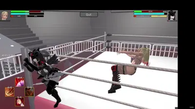 WWFL- KAIRI VS NEPETHYS - hentai porn - Hentai Video