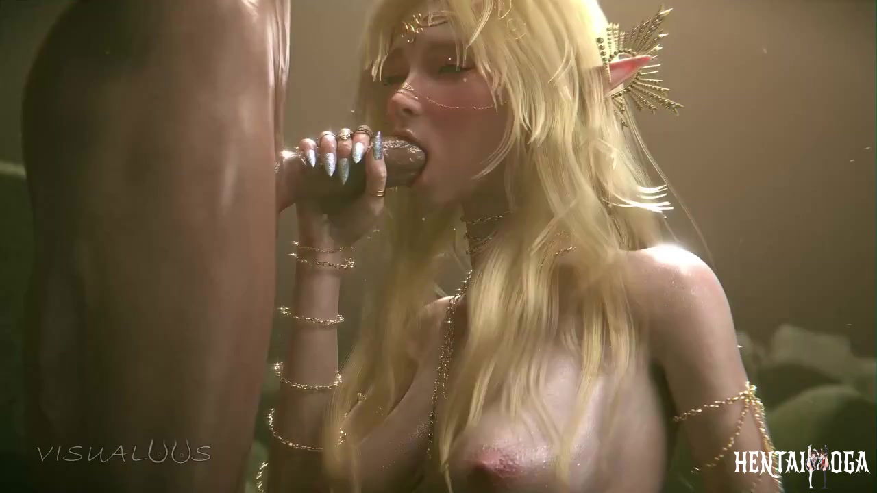 Yavanna giving a fellatio